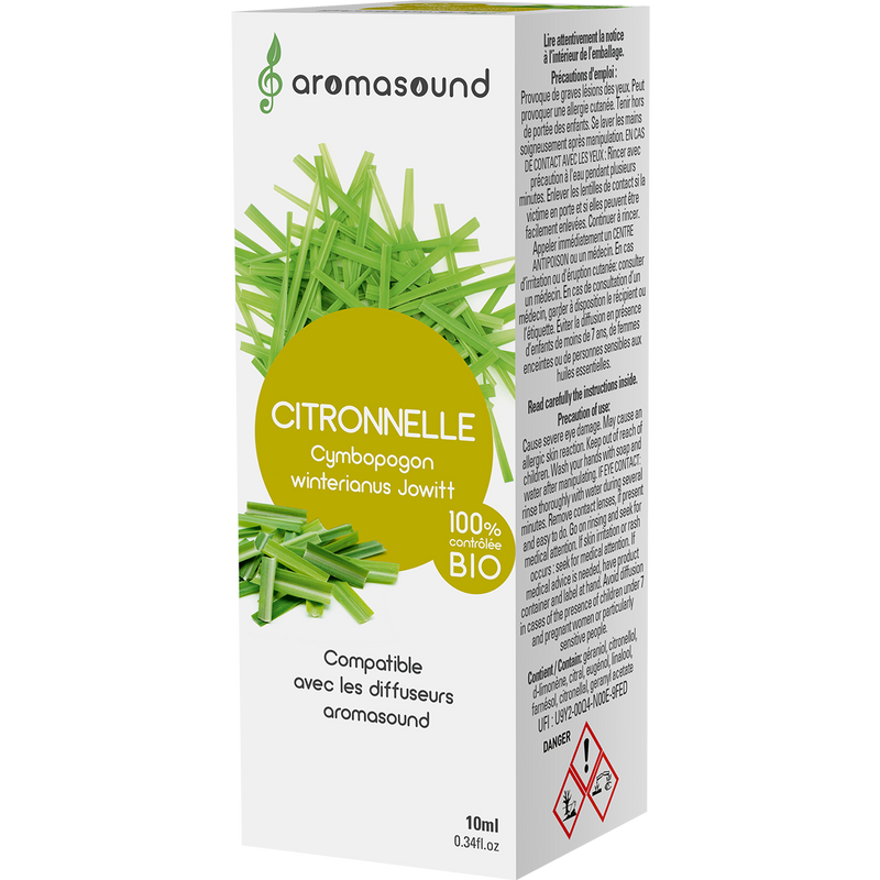 Java Citronella Organic Essential Oil