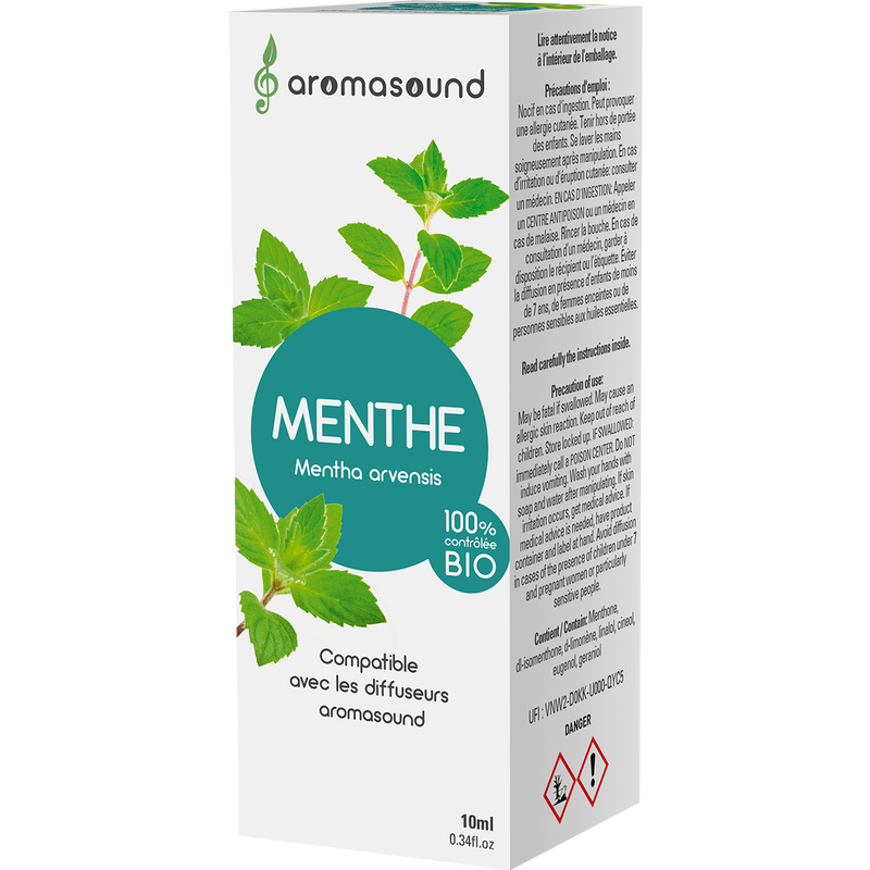 Huile essentielle Menthe Bio